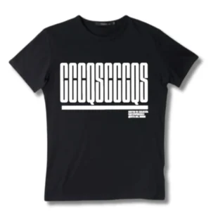 Camiseta del CCCQS en negro