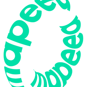 Mapeea logo redondo verde